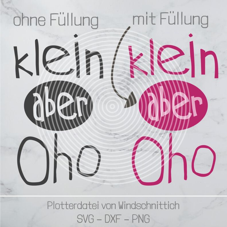 Plotterdatei - klein aber oho - SVG, DXF, PNG image number 4