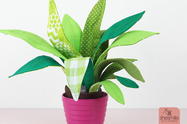 Zimmerpflanze Sansevieria (Nähanleitung & Schnittmuster) image number 4