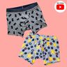 Herren Boxershorts Unterwäsche Trunks BAWAH♥ Gr. S-XXL thumbnail number 1