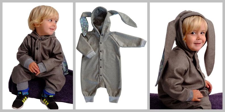 Softshell Overall "Selma", Schnittmuster Gr. 62 - 104 image number 2