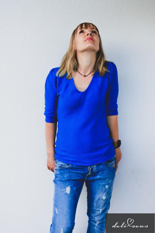 Ebook Shirt/Pulli Greta Damen Gr. 32-58 PDF DIN A4 image number 4