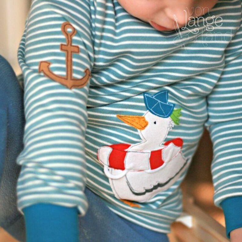 Freche Möwe – Appliziervorlage mit Applizerschule image number 5