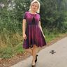 Kleid La Gazza Gr.32-54 inkl. Ebenen und Beamerdatei thumbnail number 5