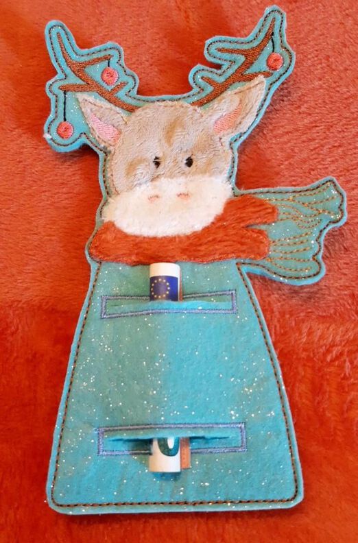 Stickdatei Weihnachten Nikolaus Schneemann Stiefel ITH image number 6