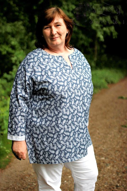 Oversize Tunika, Bluse (ca. 30-56) LUCIA Schnittmuster image number 2