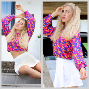 Pullover Samantha Nähanleitung und Schnittmuster (XXS-XL)