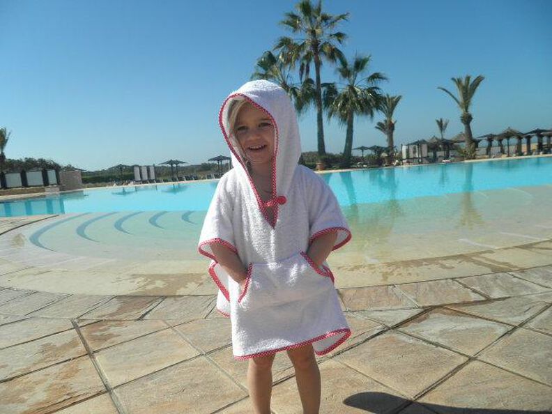 Poncho/Badeponcho "Franzi", Gr. 62-104 image number 3