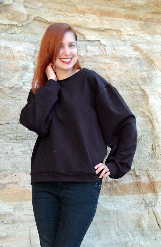 Oversize Sweater (34-50) DONA FOFINA Damen Schnittmuster image number 8