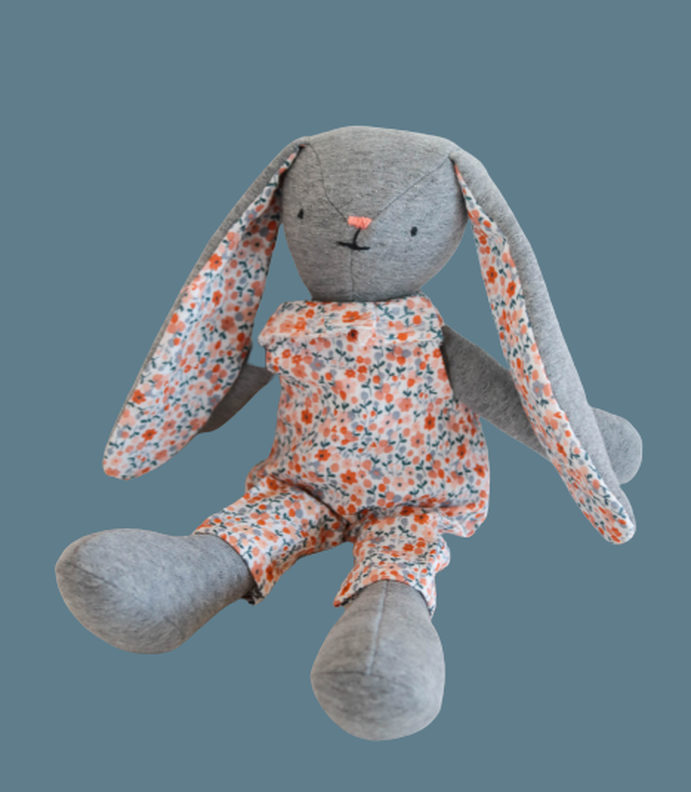   “Liebhabhase” mit Latzhose / Schmusehase / Schnittmuster image number 2