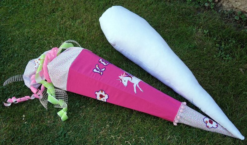 Schultüte Zuckertüte mit Innenkissen nähen alle Größen image number 6