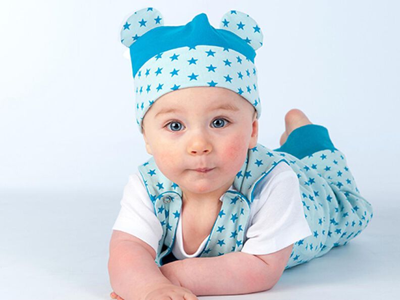 ALBERTO FLAVIO ORSO Babyset Overall, Jacke + Mütze image number 10