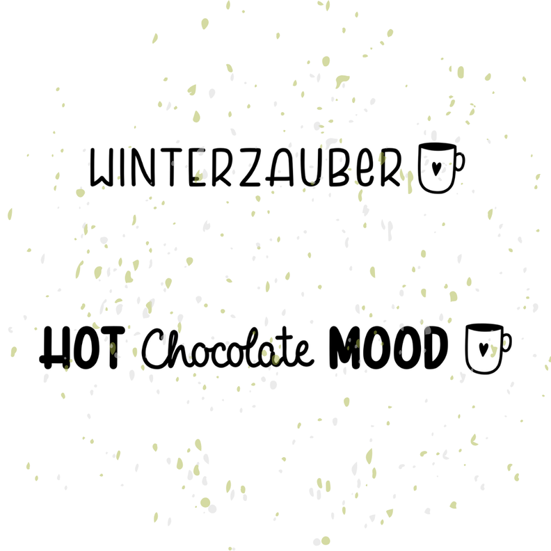 Winterzauber + Hot chocolate mood Plotterdatei | DIY Hunger image number 4