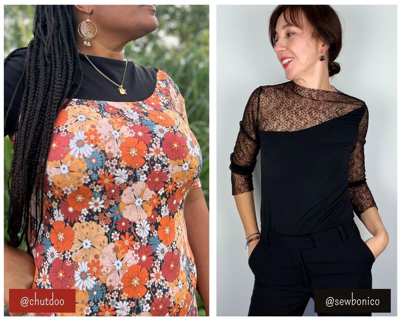 Elegantes Asymmetrisches Langarmshirt - ANOUK image number 3