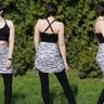 Yoga Rock mit seitlicher Raffung nähen mit Schnittmuster thumbnail number 5