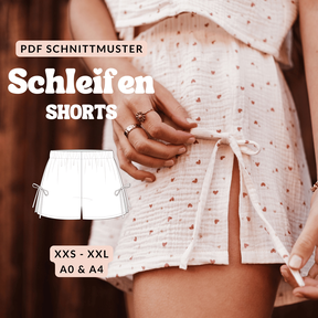 Shorts mit Schleifen | Pyjama Shorts | Boxer Shorts