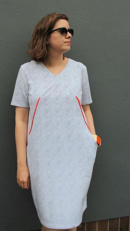 Cofort Fit Kleid "IBA" Nähanleitung Gr. 42–54 image number 6