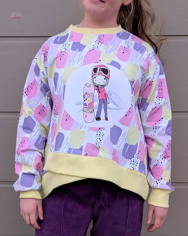 Schnittmuster  Ebook Hoodie CARBONIA  Kids Gr. 74-152 image number 6