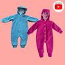 Baby Walkanzug Jumpsuit Outdoor Overall PADAN ♥ Gr. 56-98 thumbnail number 1