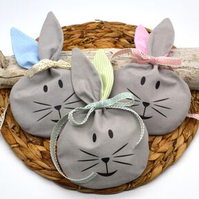 Nähanleitung Ostern Hasenbeutel mit Stickdatei und Plott