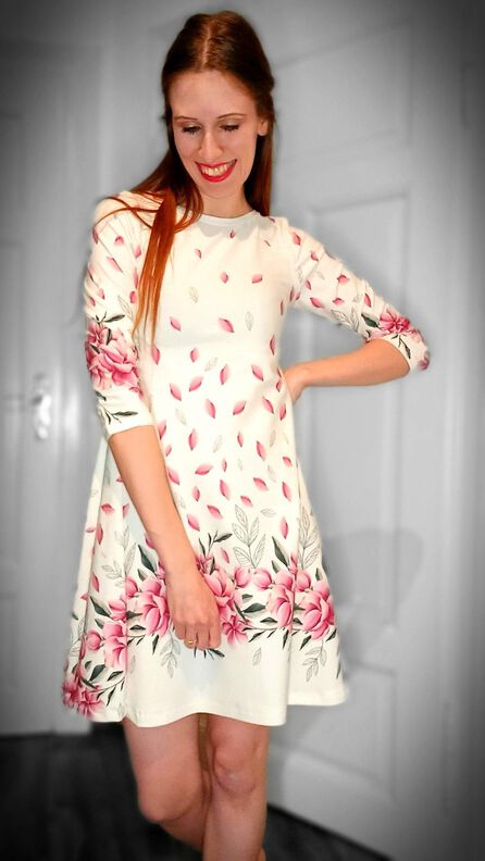 Mein Kleid LENI GR. 34 BIS 46 mit Beamerdatei image number 9