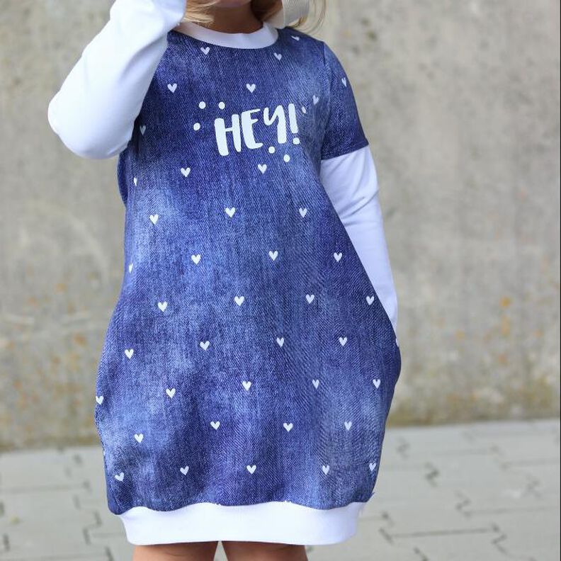 Hoodiekleid Fabiosi Gr. 62-152 image number 1