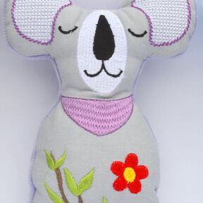 ITH Stickdatei Koalabär Greifling Kuscheltier für den 13x18cm Rahmen