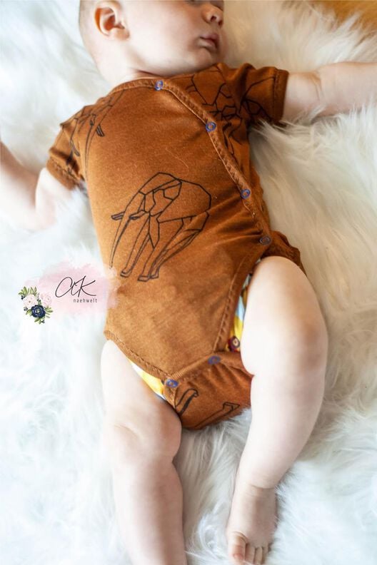 Pusteblume für Wolle-Seide: Body für Babys und Kinder image number 7