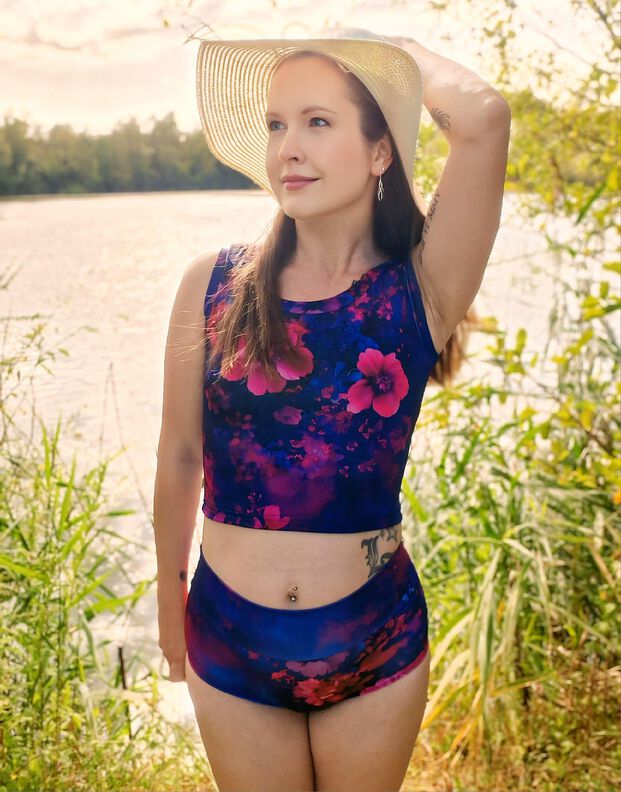 PDF-Schnittmuster: Crop-Bikini-Top-Anna Gr. 34 - 50 image number 5