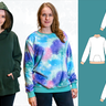 Oversize Hoodie/Sweater „Tessa“ für Damen BU 80-116, A4+A0 thumbnail number 11
