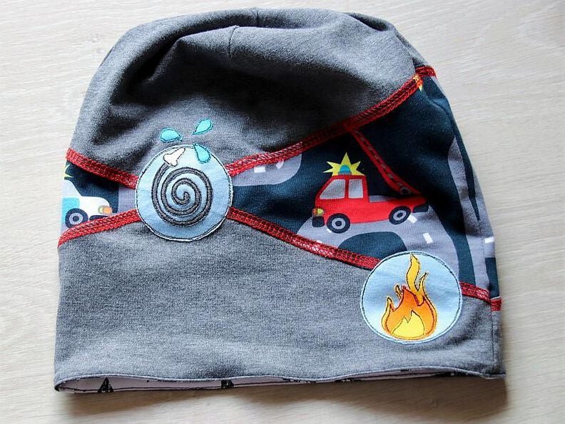 Flinke Feuerwehr &ndash; Appliziervorlage mit Applizierschule image number 7