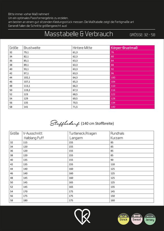 Ebook Shirt/Pulli Greta Damen Gr. 32-58 PDF DIN A4 image number 9
