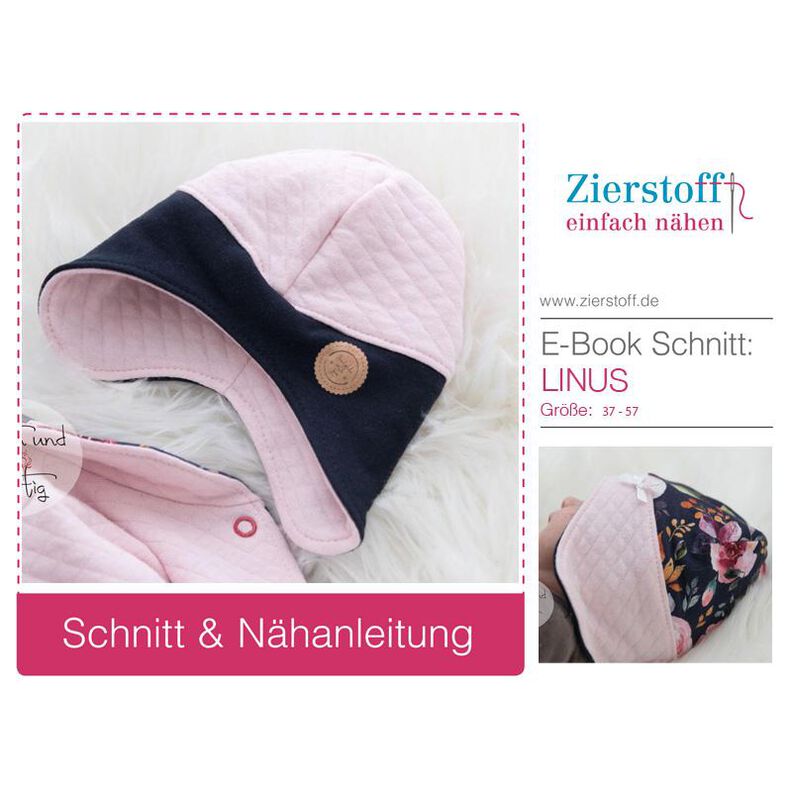 Babymütze "Linus", Gr. 37-57 image number 4