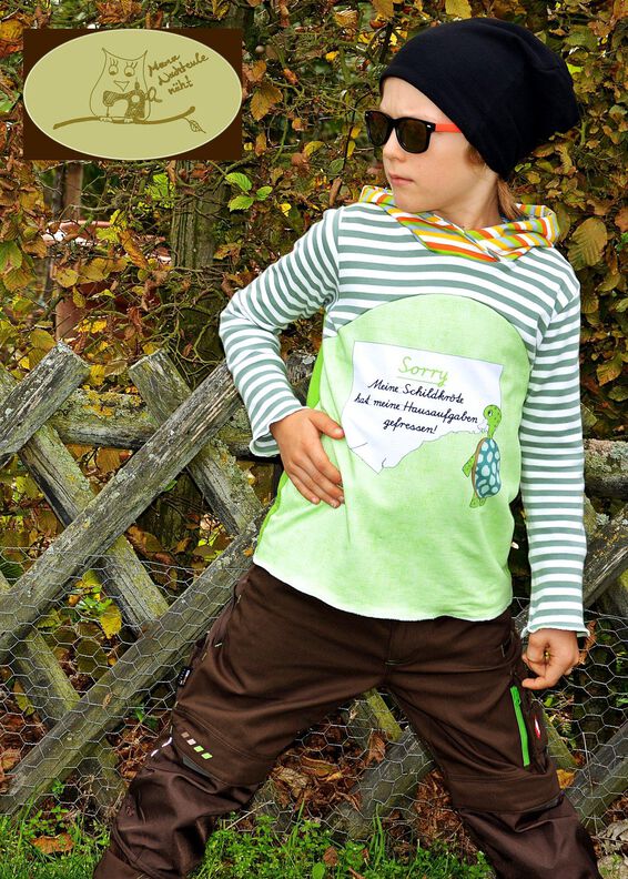 Panelino boys Hoodie für Panelstoffe 86 - 164 image number 9