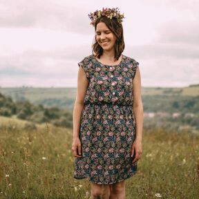 Mein Mittsommer Bluse Kleid Schnittmuster 34-52