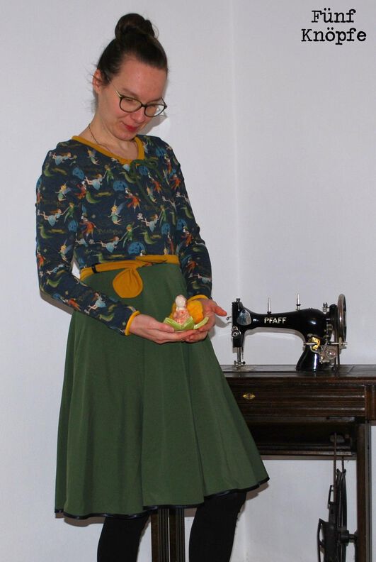 Drehkleid MISS MARLENE Damen Gr. 34 - 54 image number 7