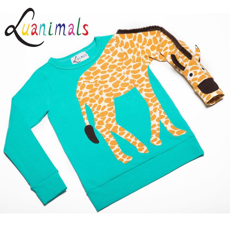 Pullover Kind E-Book Luanimals Giraffe Gerda (86-152cm) image number 8