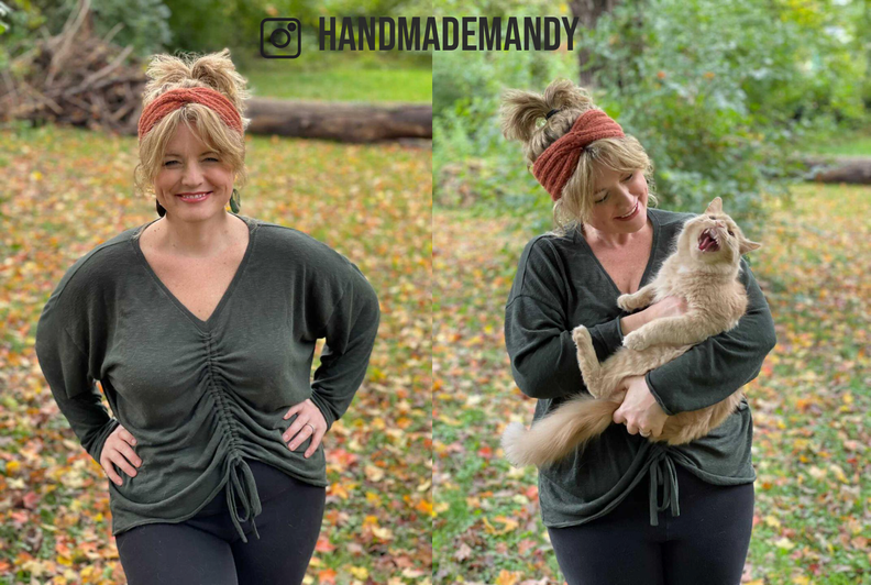 oversize Pullover mit Raffung Fred / PDF Schnittmuster image number 4