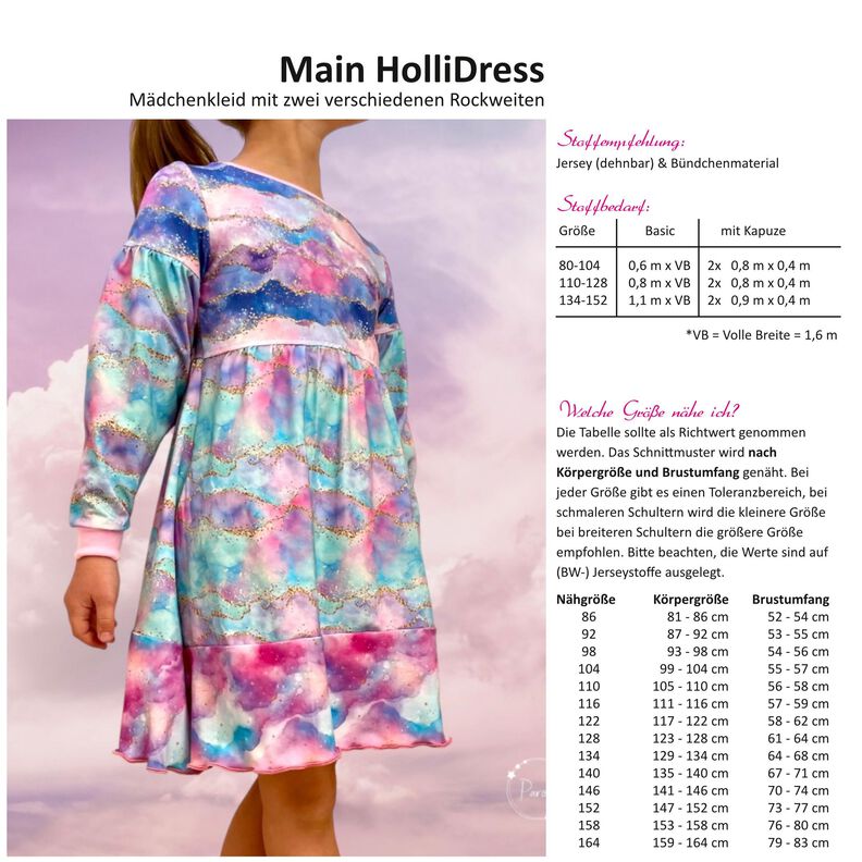 Main HolliDress Stufenkleid  - 80-164 image number 10