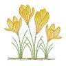 Stickdatei Krokus verschiedene Größen thumbnail number 6