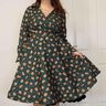 Kleid im 50er Stil mit weitem Rock und Kragen CALLA (34-58) thumbnail number 10