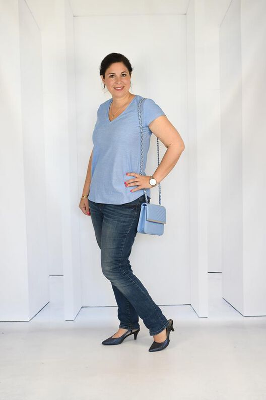 Ebook / Schnittmuster lillesol women No.56 Basic T-Shirt  image number 3