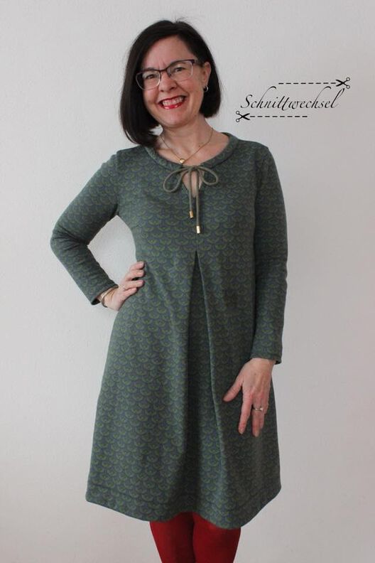 Kleid Petite-Alix Gr. 34-42, PDF-Schnittmuster A4 und A0  image number 1