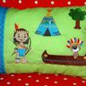 Indianer Kissen + Taschenbild ITH Stickdatei thumbnail number 2