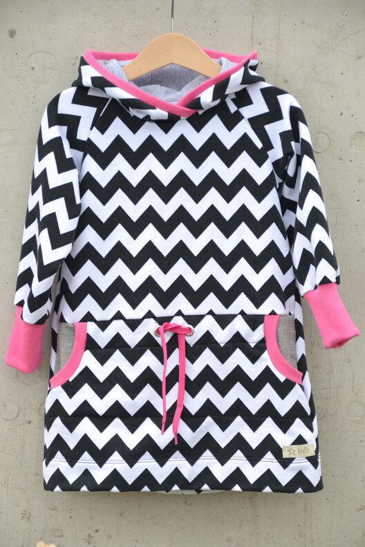 "Cozy-Dress" Sweat-Kleid /Nähanleitung und Schnittmuster image number 3