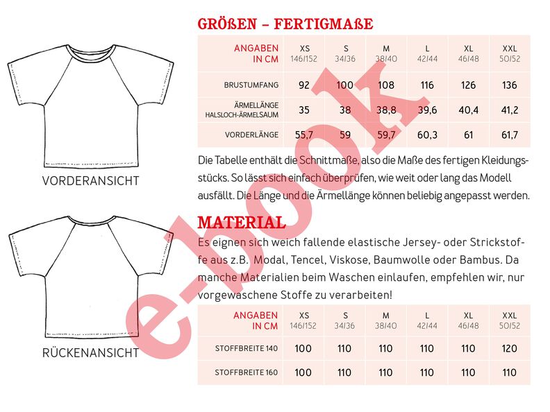 FRAU LORI - Oversized Raglanshirt XS-XXL image number 8