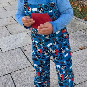  Latzhose "Rigo", Schnittmuster Gr. 62-104