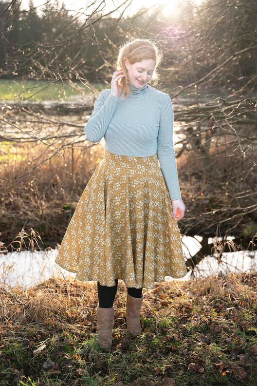 Tellerrock & Petticoat AVARITIA (34-58) 2-in-1 Schnittmuster image number 5