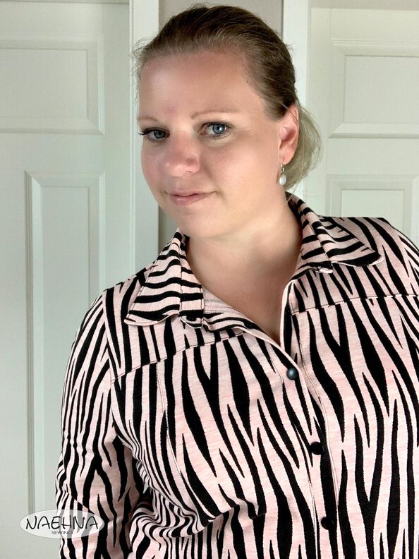 Ebook /Schnittmuster lillesol women No.57 Jerseybluse Leanna image number 4