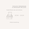 Plotter- und Laserdatei "BOOK LOVER" SVG PNG thumbnail number 3