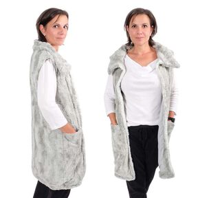 Weste "BERINDA", Nähanleitung & Schnitt Gr. 158-46